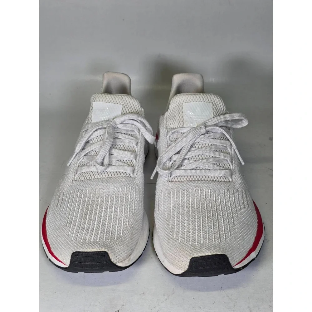 Adidas Swift Run Men's Sneakers Size 12 White Red Athletic Casual Running Shoes